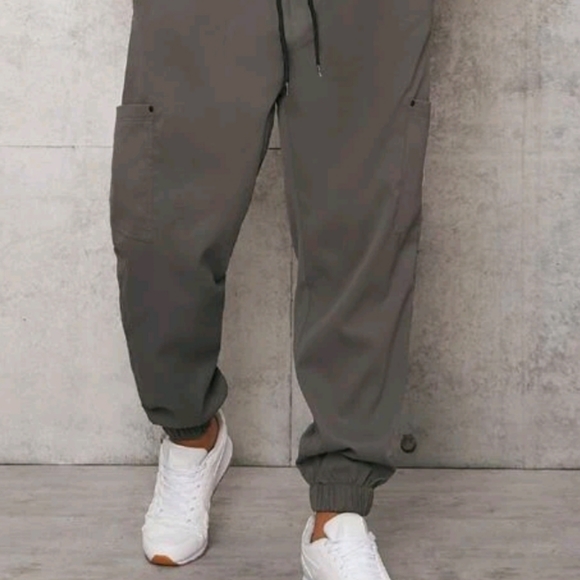 Mens Dark Gray Joggers - Picture 4 of 8